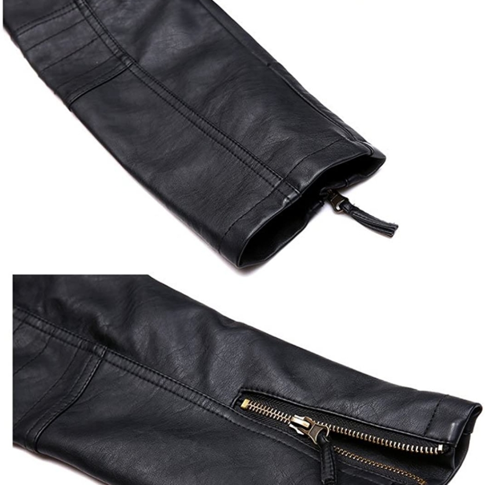 Woman's leather jacket - Picture 7 of 8